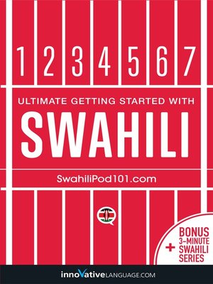 Learn Swahili: Ultimate Getting Started with Swahili - Audiobook